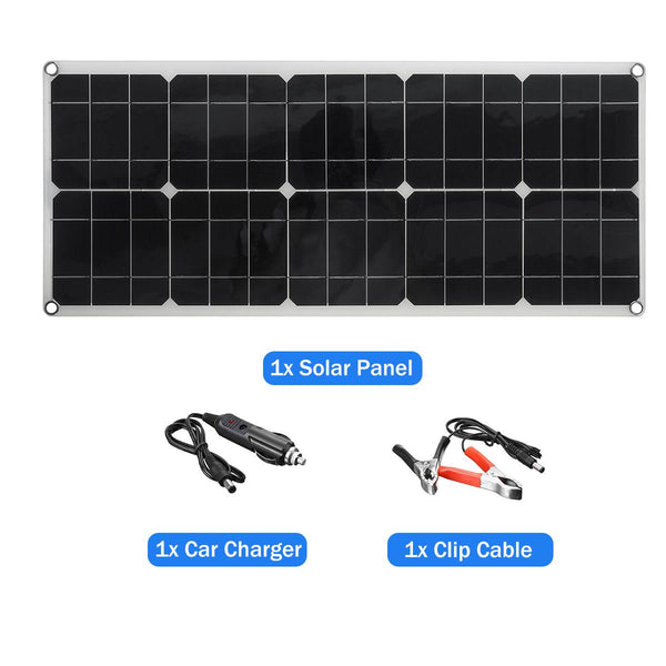 150W 18V Flexible Solar Panel with Complete Kit.