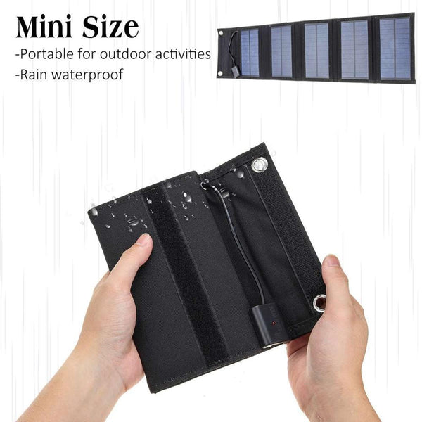 Foldable Waterproof Solar Panel.