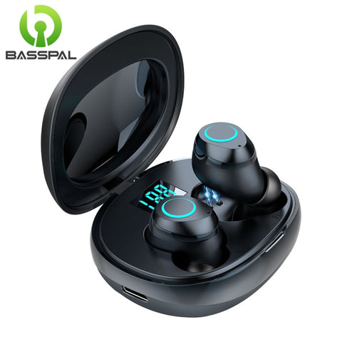 BassPal TWS Earbuds I07 With Charging Case