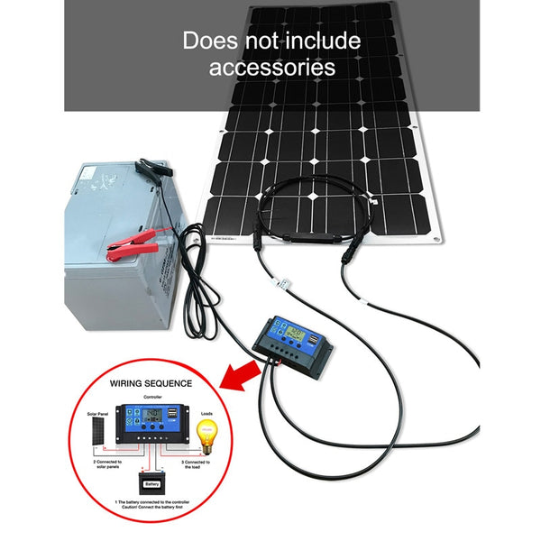 Flexible Solar Panel.