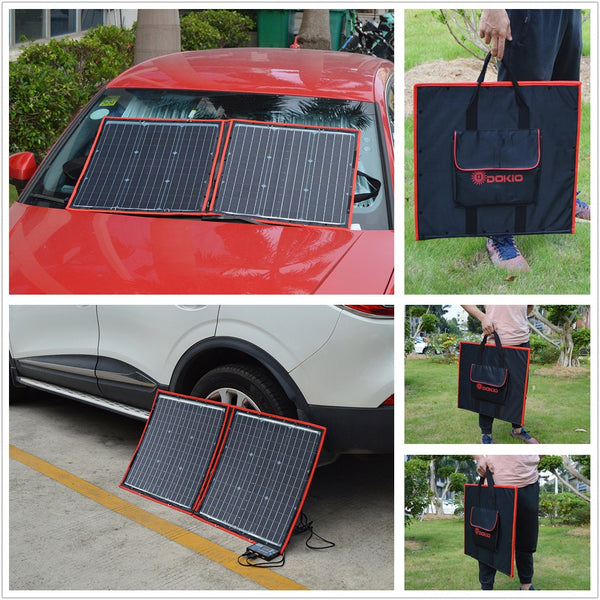 Flexible Foldable Solar Panel.