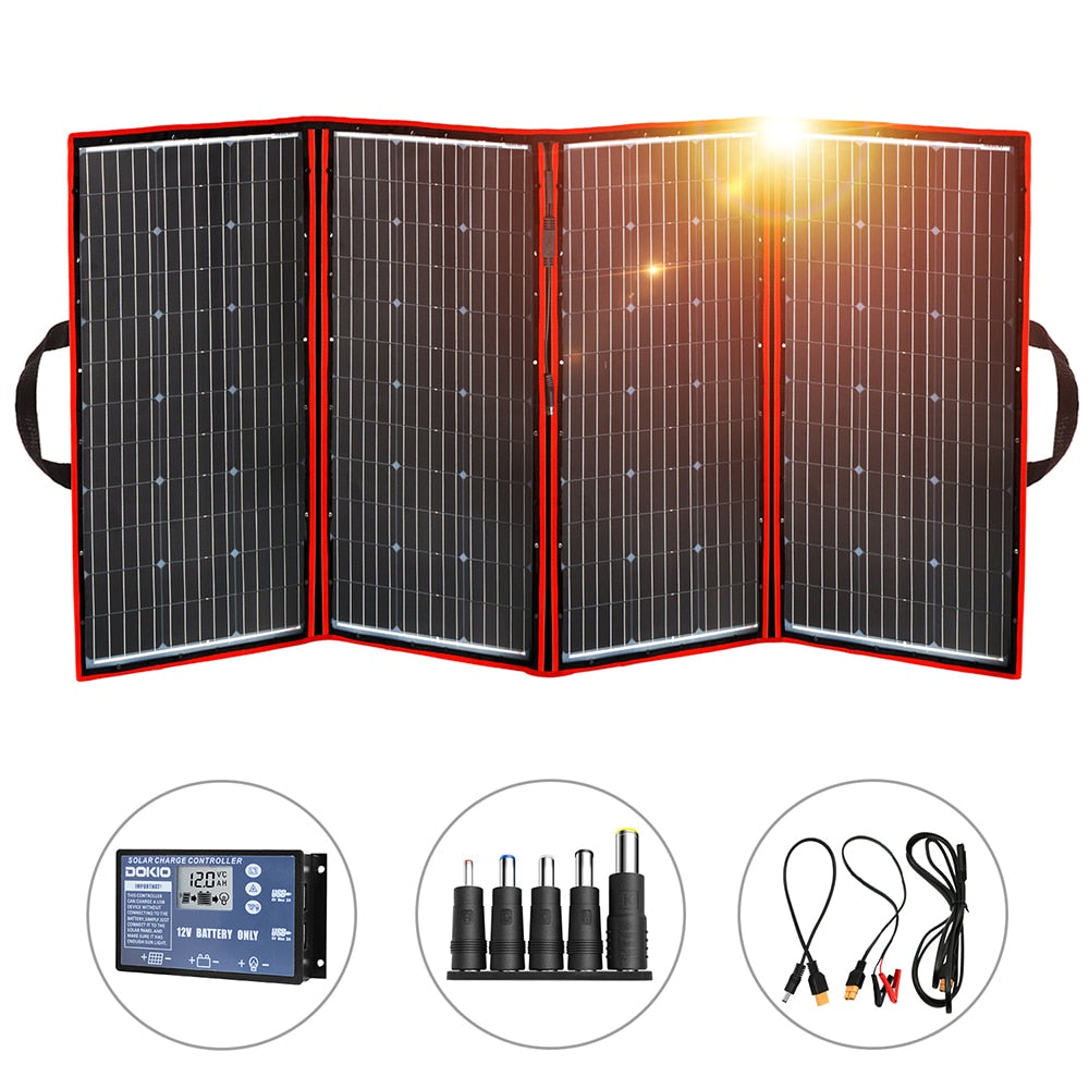 300W 18V Flexible Foldable Solar Panel.