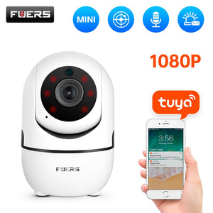 Home Surveillance Camera with Automatic Tracking.