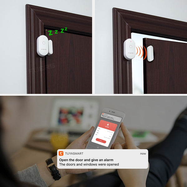 Security Smart WiFi Door Sensor Alarm