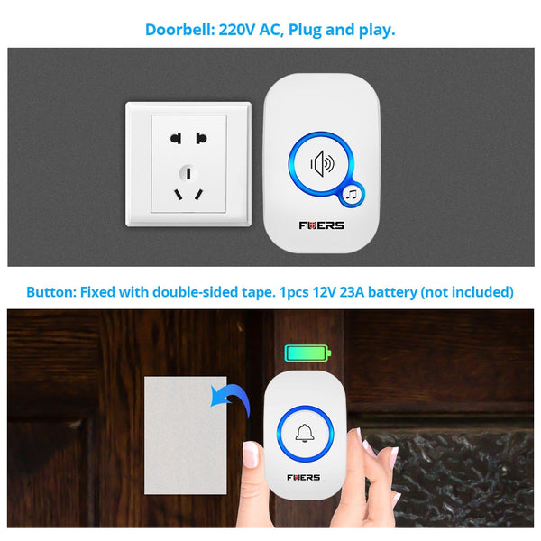 Security Smart Doorbell Alarm