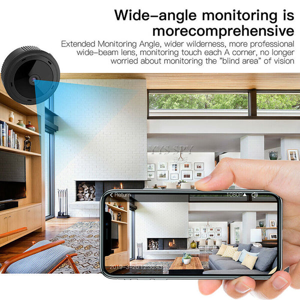 Wireless Mini Surveillance Camera.