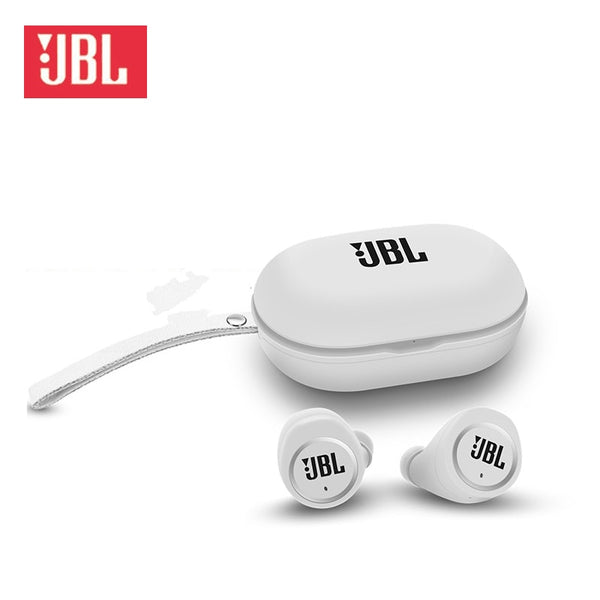 JBL-TWS Headphones With Mic Charging Case.