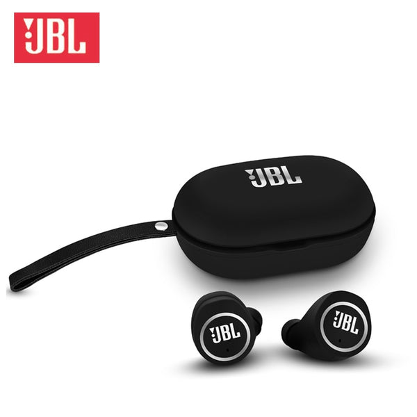 JBL-TWS Headphones With Mic Charging Case.