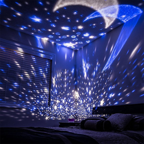 LED Projector Moon And Star Light