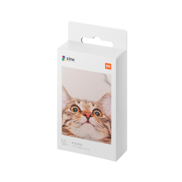 ZINK Pocket Printer with 20/50/100 Self-Adhesive Photo Print Sheets Available