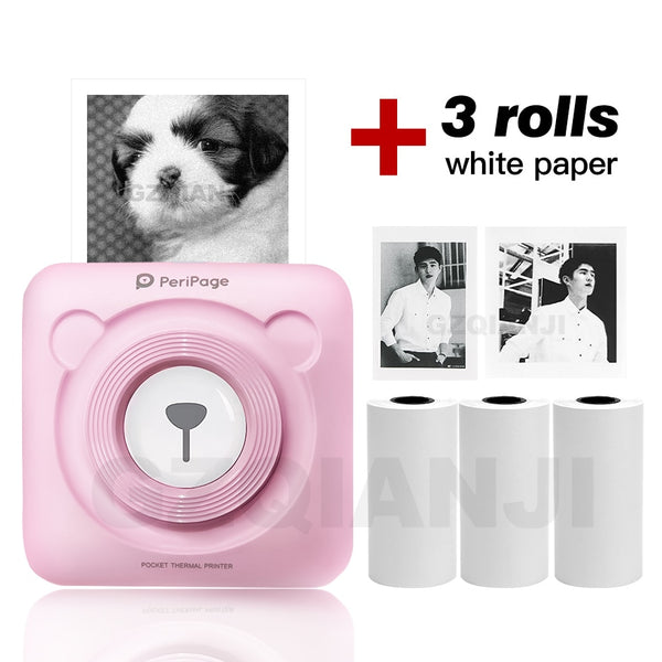 MINI Portable Thermal Printer 58mm With Thermal Print Paper Included.