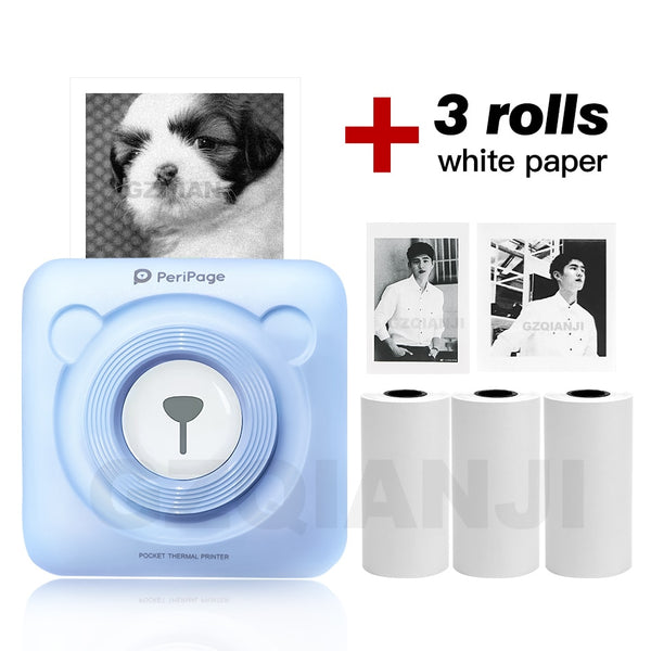 MINI Portable Thermal Printer 58mm With Thermal Print Paper Included.