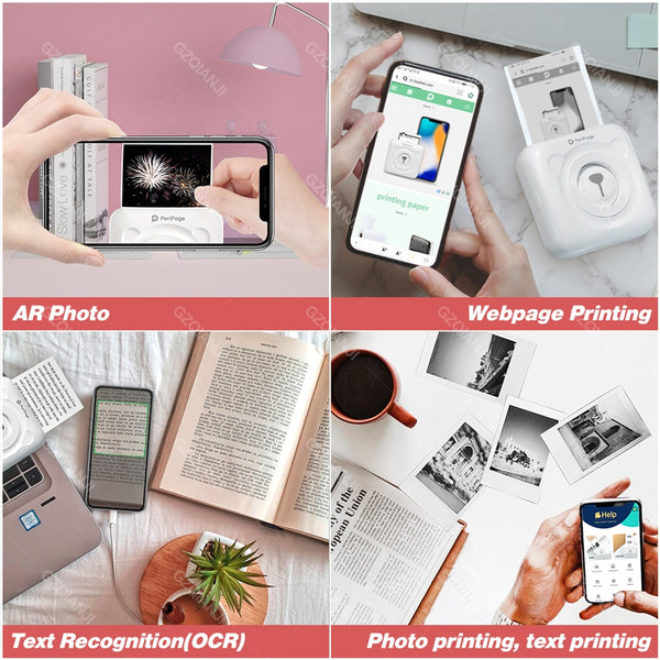 MINI Portable Thermal Printer 58mm With Thermal Print Paper Included.