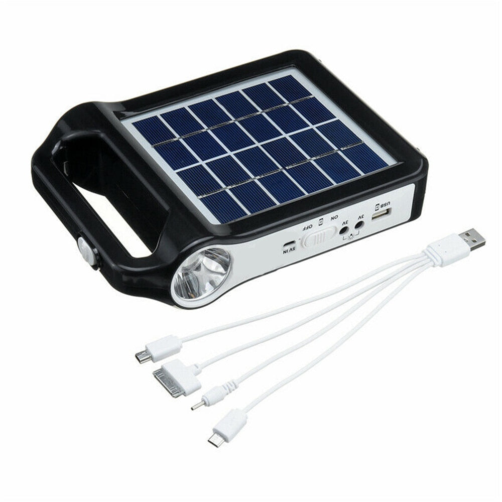 Portable Solar Generator System Kit