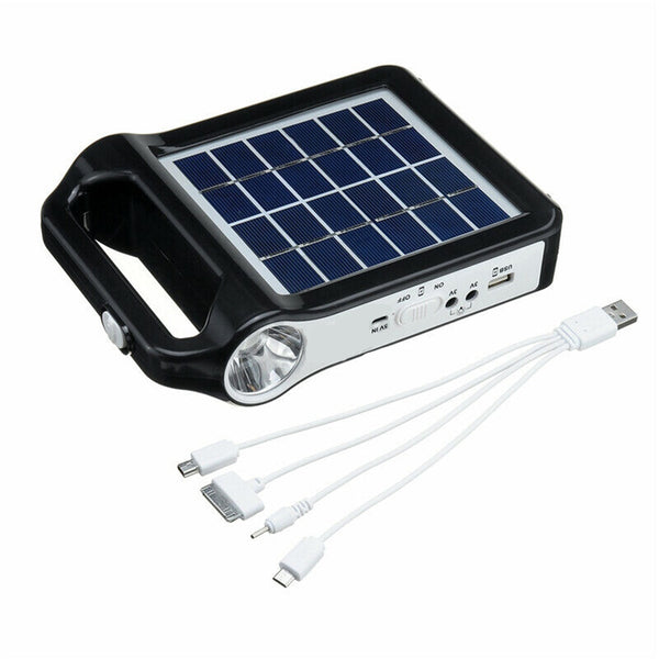 Portable Solar Generator System Kit