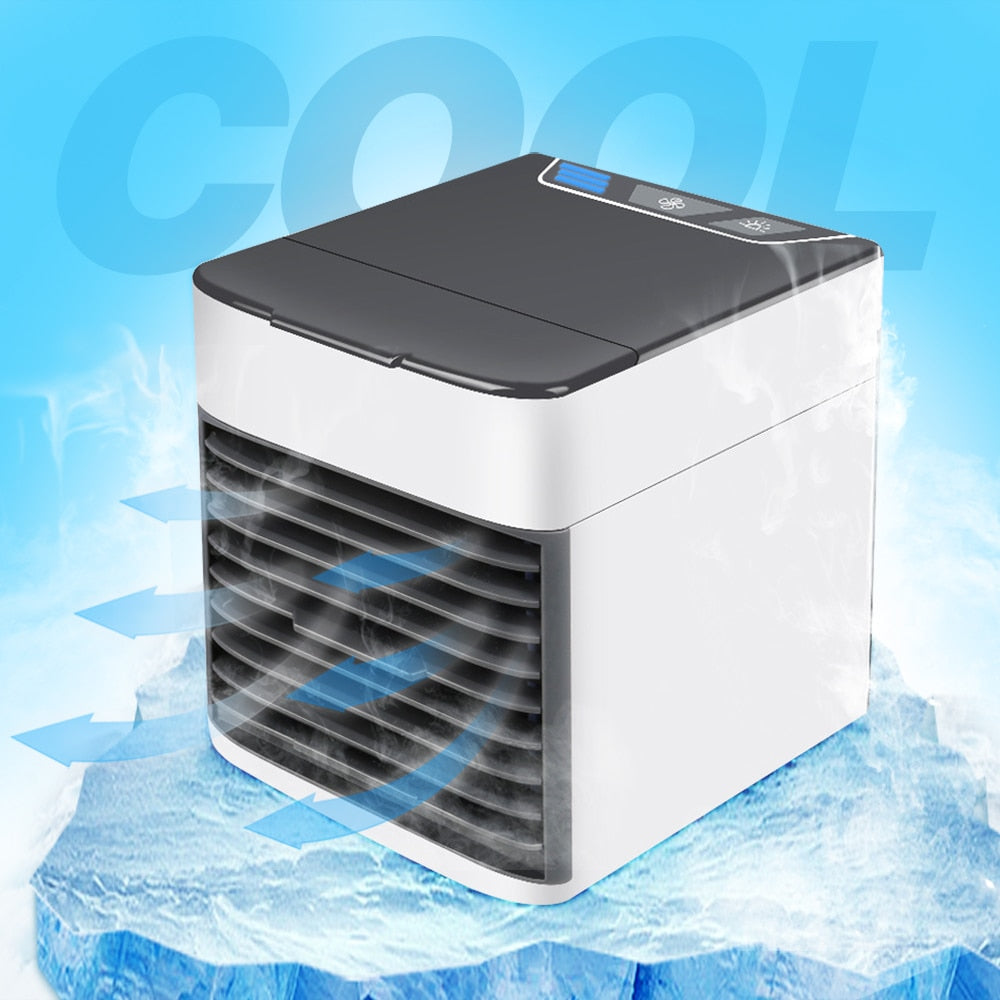 Mini Air Conditioner, Humidifier and Air Purifier.