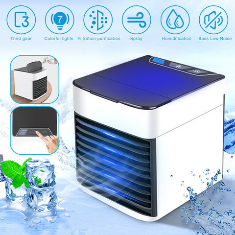 Mini Air Conditioner, Humidifier and Air Purifier.