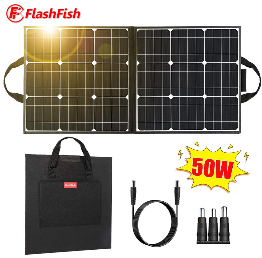 Foldable 50W Solar Panel