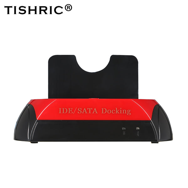 TISHRIC All in 1 Hdd Docking Station eSATA to USB 2.0/3.0 Adapter For 2.5/3.5 Hard Disk Drive Docking Station Hard Enclosure